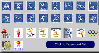 2000 Summer Olympic Game Icons